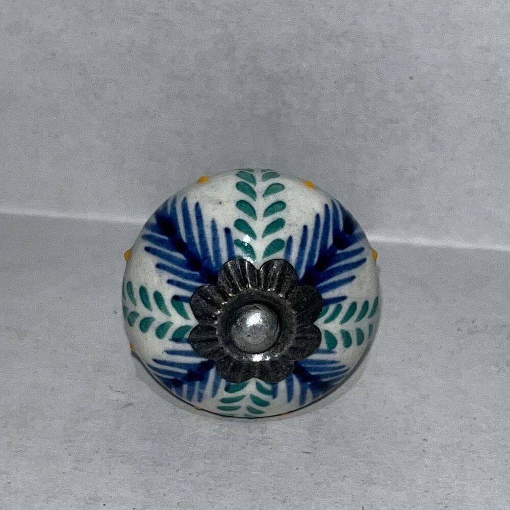 Decorative Ceramic Flower Drawer‎ Cabinet Knob